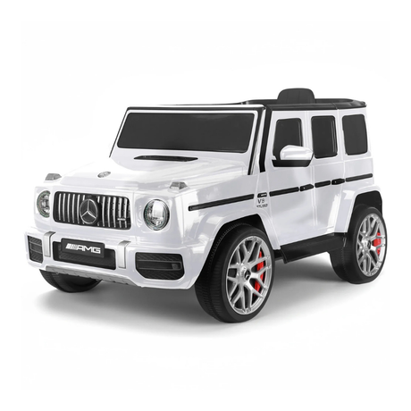 Kahuna Mercedes Benz AMG G63 12v Kids Electric Ride On Car w/ Remote Control on white background