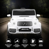 Kahuna Mercedes Benz AMG G63 12v Kids Electric Ride On Car with Remote - White