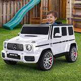 Kahuna Mercedes Benz AMG G63 12v Kids Electric Ride On Car with Remote - White