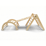 Kids Car Sales 3-in-1 Wooden Climbing Set