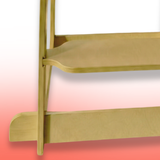 Wooden tower  on a gradient background