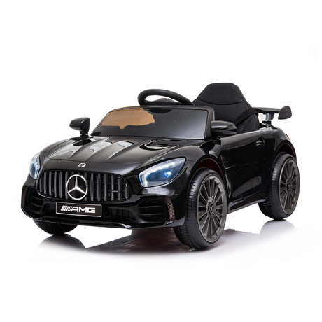 Licensed Mercedes GTR 12 Kid Electric Ride-on Car with Remote - Black