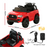 dimensions of Licensed Toyota Tacoma 12v Off Road Kids Electric Ride On with Remote - Red
