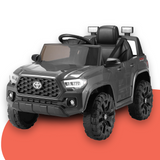 Licensed 12v Toyota Tacoma Off Road Kids Electric Ride On Car with Remote - Grey