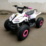 MJM 125cc 1+1 Petrol Powered Kids Sports Quad Bike - Pink