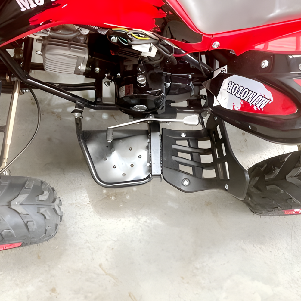 MJM 125cc 3+1 Petrol Powered Kids Sports Quad Bike - Red