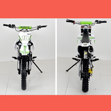 MJM 125cc Petrol Powered 4-Stroke E-Start Kids Dirt Bike - Green