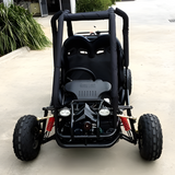 front view of MJM 90cc 2-Seater Offroad Kids ATV Dune Buggy - Black