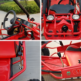 parts of MJM 90cc 2-Seater Offroad Kids ATV Dune Buggy - Red