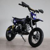 Motoworks 50cc Petrol Powered 4-Stroke Kids Dirt Bike - Blue
