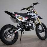 Motoworks 150cc Petrol Powered 4-Stroke Big Foot Kids Dirt Bike - Pink