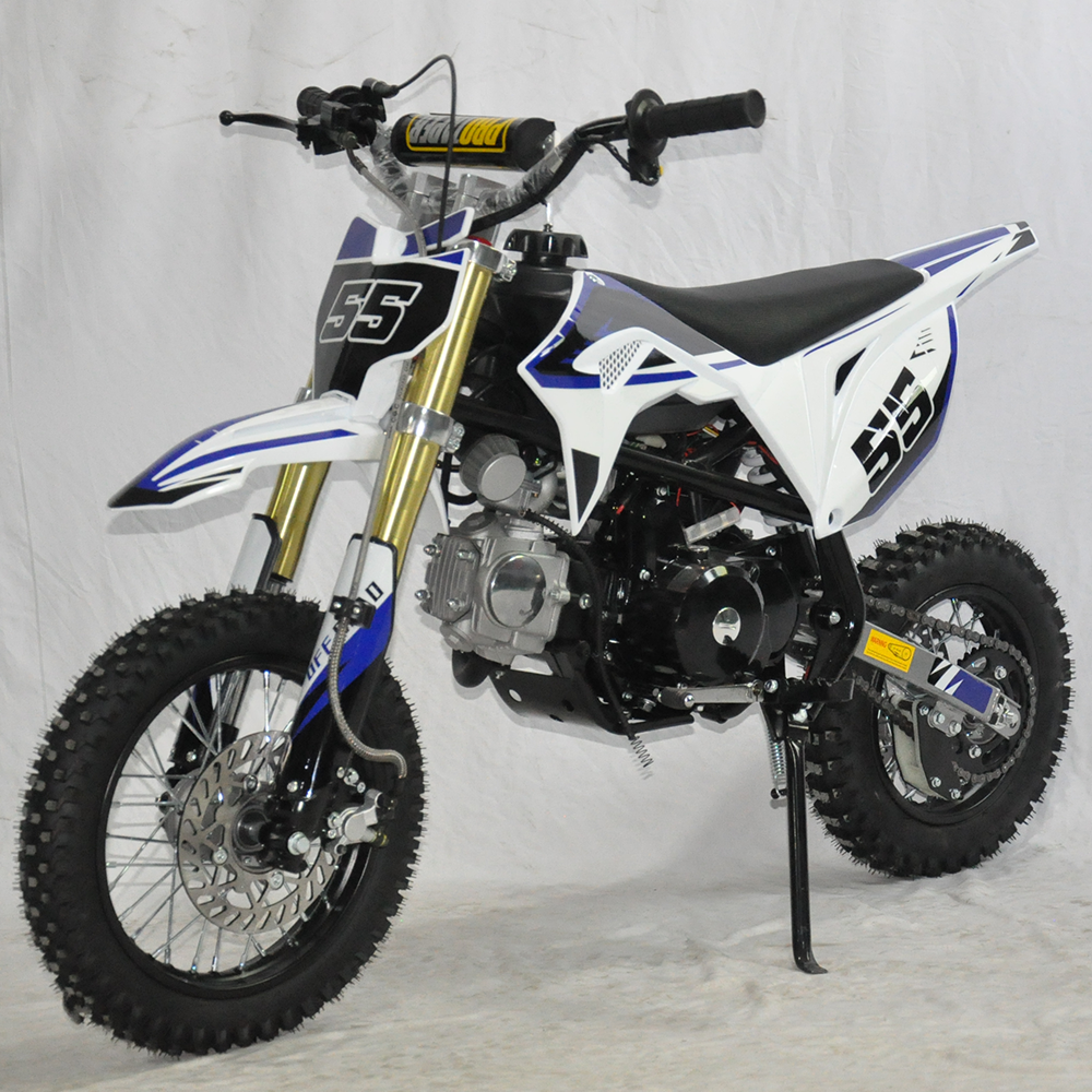 front view of Motoworks 90cc Petrol Powered 4-Stroke Kids Dirt Bike