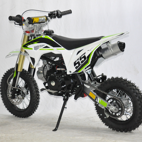 rear view of Motoworks 90cc Petrol Powered 4-Stroke Kids Dirt Bike