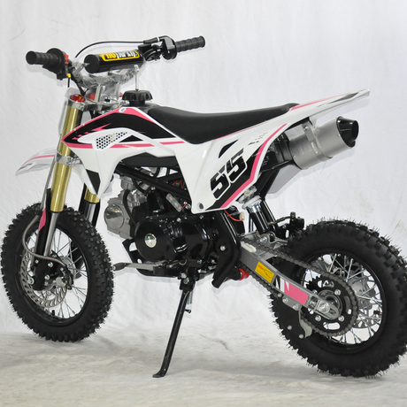 rear view of Motoworks 90cc Petrol Powered 4-Stroke Kids Dirt Bike