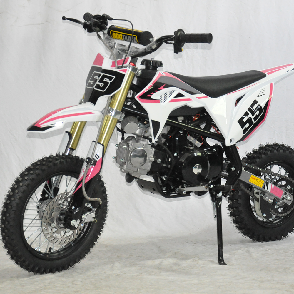 front view of Motoworks 90cc Petrol Powered 4-Stroke Kids Dirt Bike