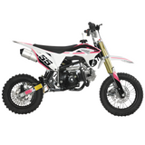 Motoworks 90cc Petrol Powered 4-Stroke Kids Dirt Bike - Pink (Almost Perfect)