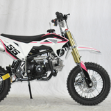 side view of Motoworks 90cc Petrol Powered 4-Stroke Kids Dirt Bike