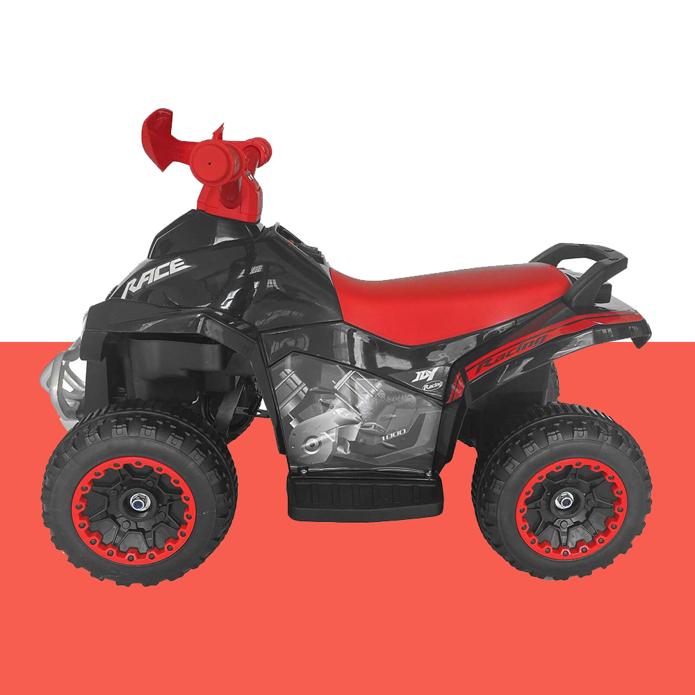 New Aim 6v Kids Electric Quad Bike - Black