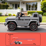 New Aim Mercedes Benz G63 12v Kids Ride On Car with Remote - Grey