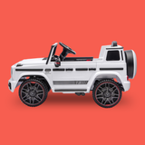 New Aim Mercedes Benz G63 12v Kids Ride On Car with Remote - White