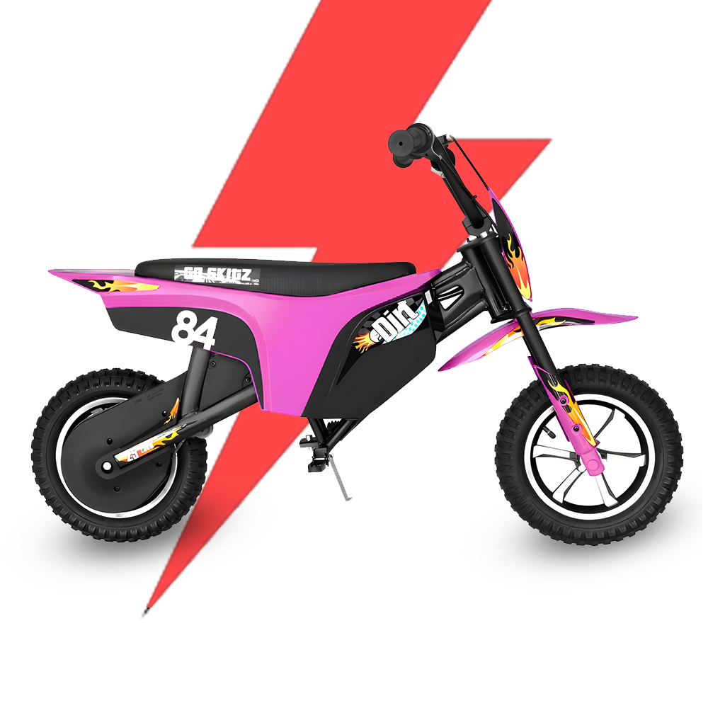 Go Skitz 12v 2.5 Electric Kids Dirt Bike Pink