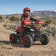 Motoworks 110cc Sports Pro Petrol Powered Quad Bike - Red
