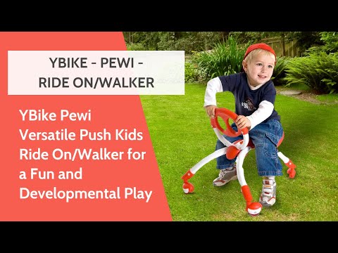 YBike Pewi Kids Ride On/Walker - Red