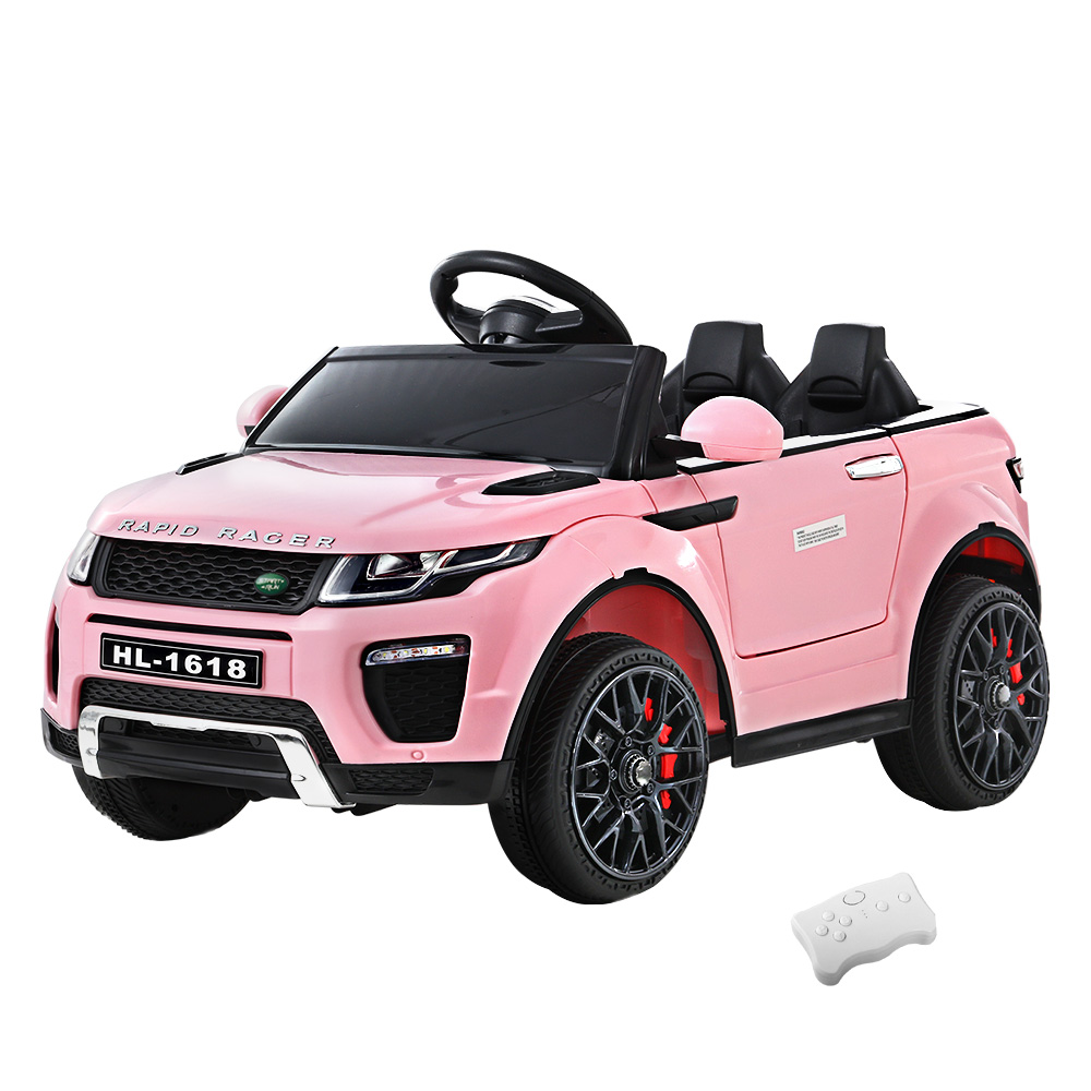 Rigo 12v Range Rover Inspired Kids Electric Ride On with Remote Pink Kids Car Sales