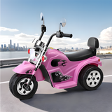 Rigo Harley Inspired 6v Kids Electric Ride On Motorbike - Pink