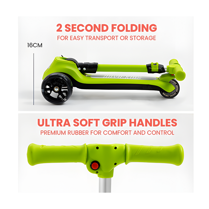 folding of scooter