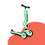 Scoot & Ride Highwaykick 1 Convertible Scooter & Balance Bike - Green