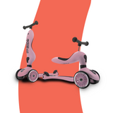 Scoot & Ride Highwaykick 1 Convertible Scooter & Balance Bike - Rose