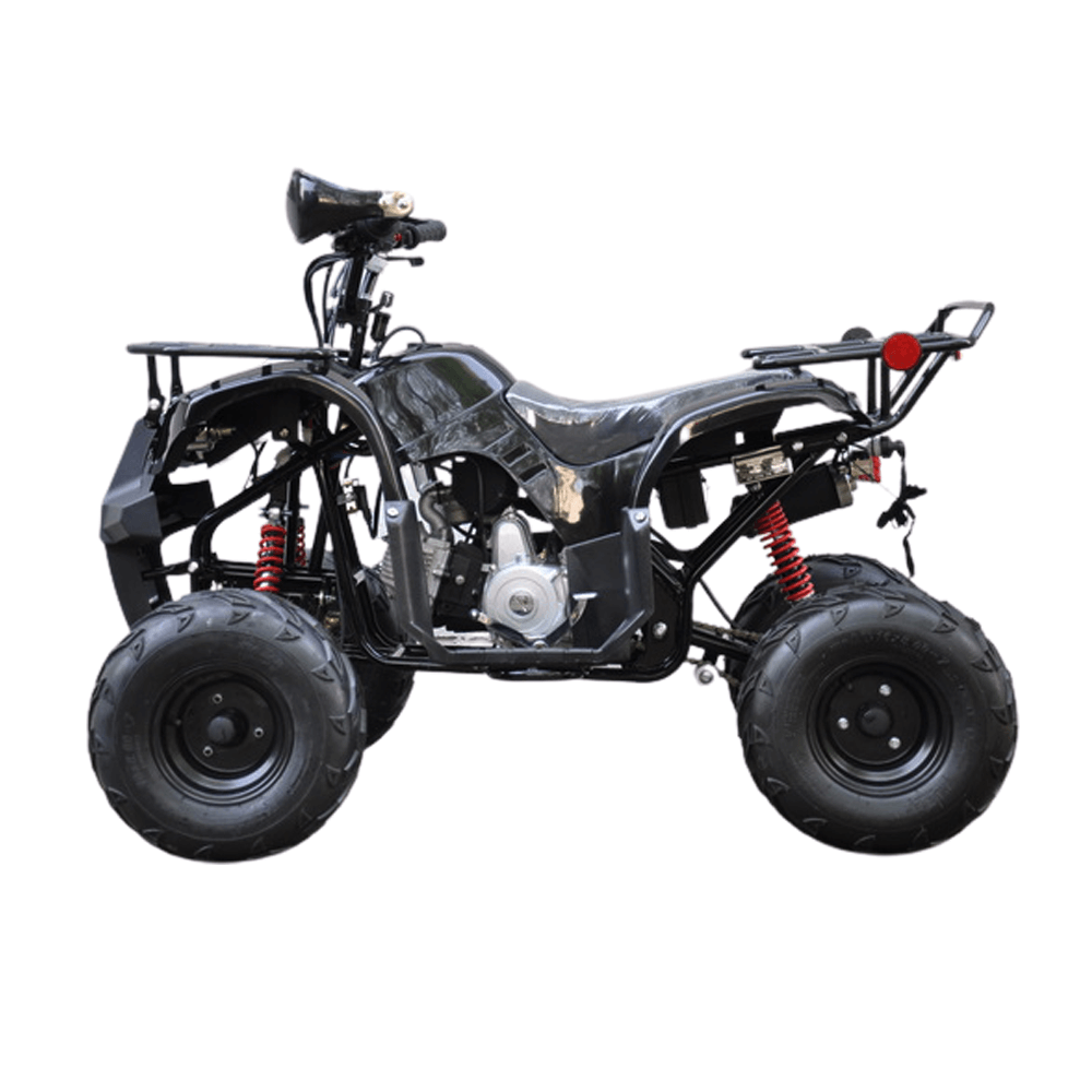 Motoworks Motoworks 125cc Petrol Powered 4-Stroke Farm Kids Quad Bike - Black MOT-125ATV-FA-BLA