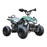 Motoworks Green Motoworks 125cc Petrol-Powered 4-Stroke Sports Quad Bike MOT-125ATV-SP-GRE