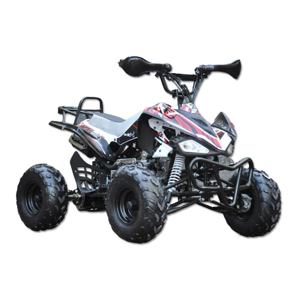 Motoworks 125cc Petrol-Powered 4-Stroke Sports Kids Quad Bike - Red - Kids Car Sales