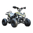 Motoworks 125cc Petrol-Powered 4-Stroke Sports Kids Quad Bike - Yellow - Kids Car Sales