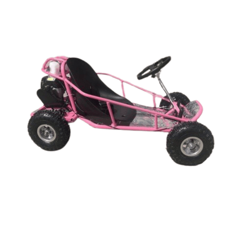 MJM MJM 49cc Automatic 2-Stroke  Kids Mini Go Kart - Pink MJM-49GK-PIN