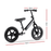 Unbranded Kids 12 Inch Ride-On Balance Bike - Black KBB-STL12-BK