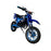 MJM MJM 49cc Petrol Powered 2-Stroke Kids Dirt Bike - Blue MJM-49DB-BLU