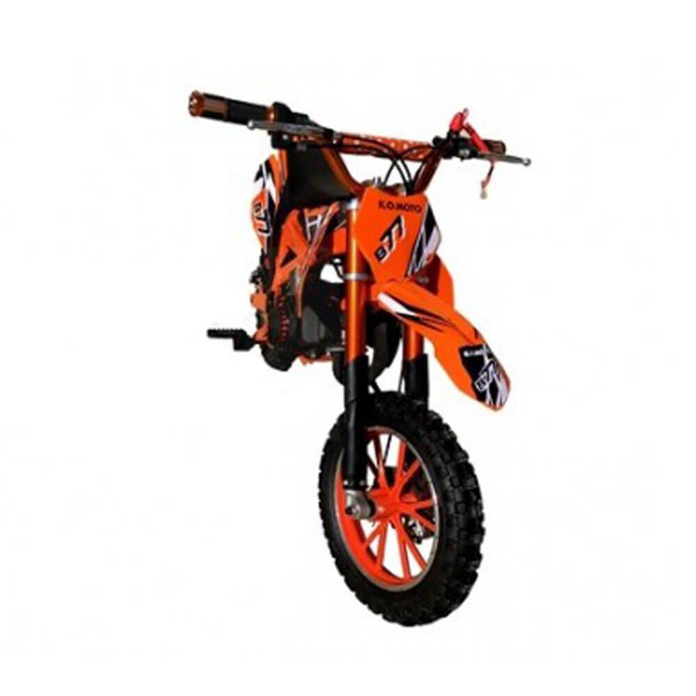 MJM MJM 49cc Petrol Powered 2-Stroke Kids Dirt Bike - Orange MJM-49DB-ORA