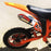 MJM MJM 49cc Petrol Powered 2-Stroke Kids Dirt Bike - Orange MJM-49DB-ORA