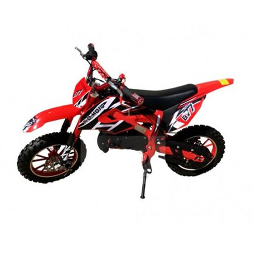 MJM MJM 49cc Petrol Powered 2-Stroke Kids Dirt Bike - Red MJM-49DB-RED