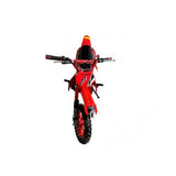 MJM MJM 49cc Petrol Powered 2-Stroke Kids Dirt Bike - Red MJM-49DB-RED