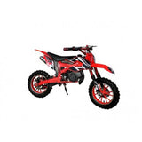 MJM MJM 49cc Petrol Powered 2-Stroke Kids Dirt Bike - Red MJM-49DB-RED