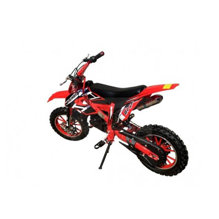 MJM MJM 49cc Petrol Powered 2-Stroke Kids Dirt Bike - Red MJM-49DB-RED