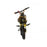 MJM MJM 49cc Petrol Powered 2-Stroke Kids Dirt Bike - Yellow MJM-49DB-YEL