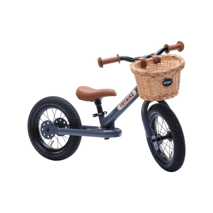 Trybike Trybike Steel 2 in 1 Kids Trike/Balance Bike - Grey TB6144