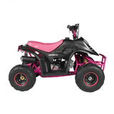 GMX GMX 70cc Ripper-X Junior Petrol Powered Kids Quad Bike - Black / Pink GE-YB70X-BLKPIN