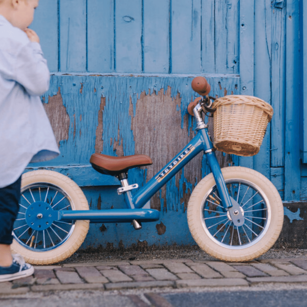 Trybike Copy of Trybike Steel 2 in 1 Kids Trike/Balance Bike - Vintage Blue TB6142