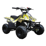 Motoworks Motoworks 110cc Petrol Powered 4-Stroke Sports Kids Quad Bike - Yellow MOT-110ATV-SP-YEL